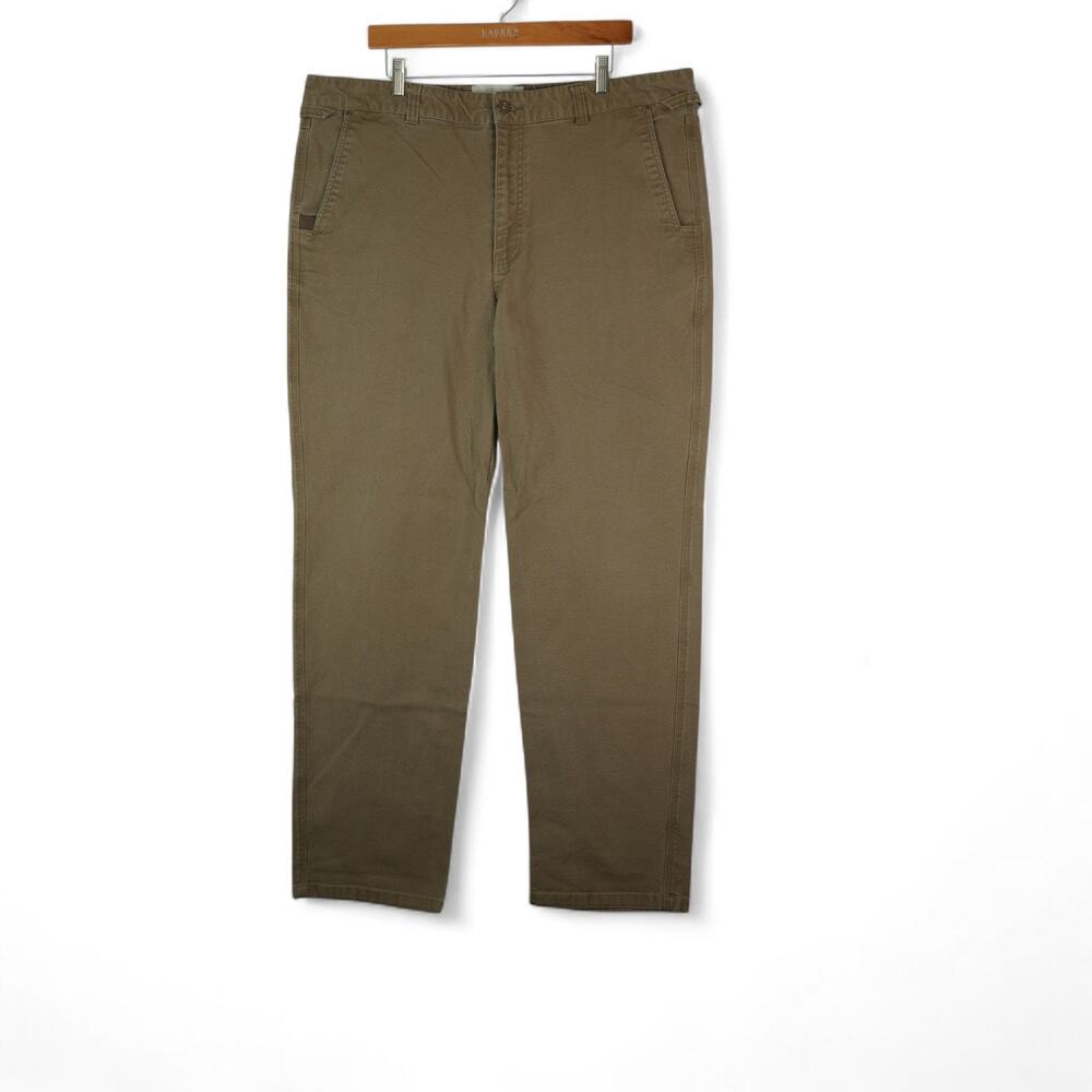 Duck Camp Brush Pants Mens 42x32 Brown Cordura Canvas Workwear Outdoor Gorpcore